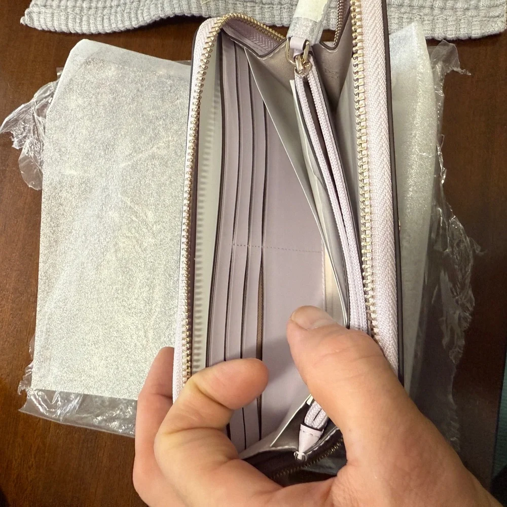 Kate Spade Lavender Wallet - Picture 4 of 7